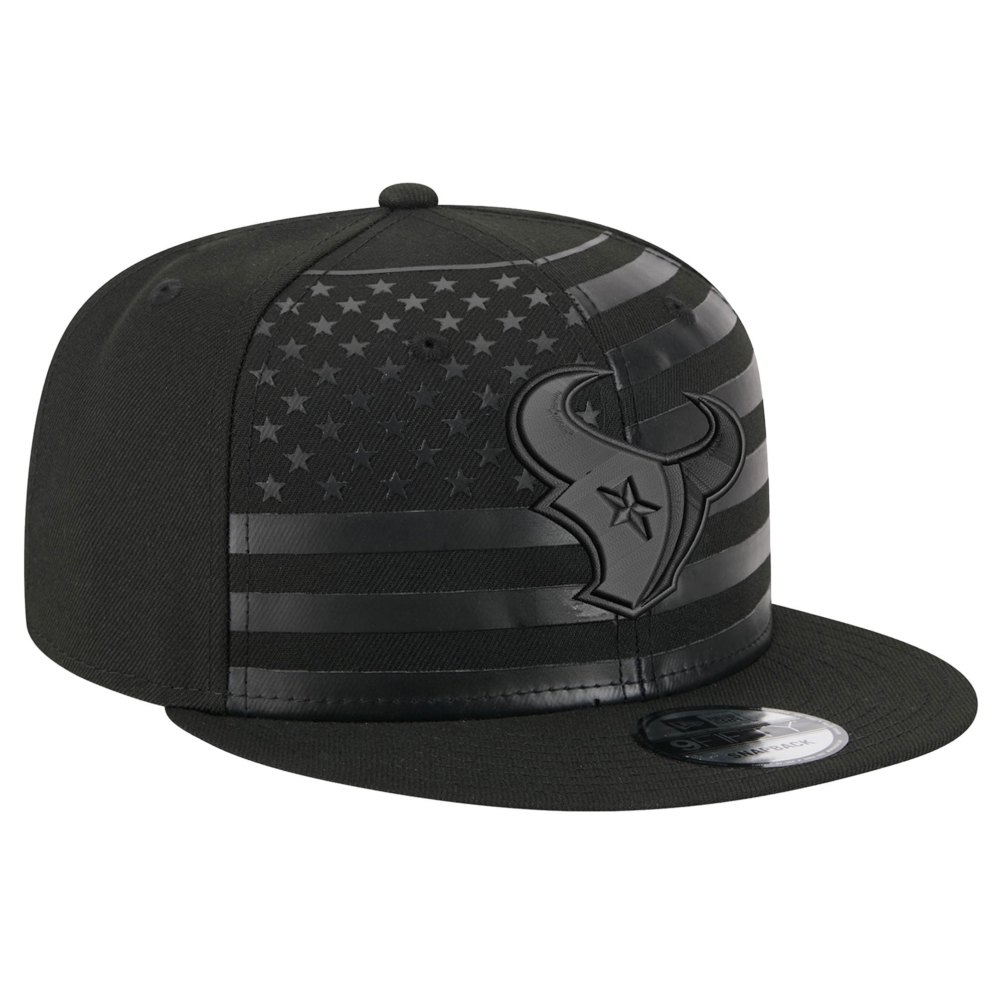 Casquette Snapback 9FIFTY Independent des Houston Texans de New Era pour homme, noire